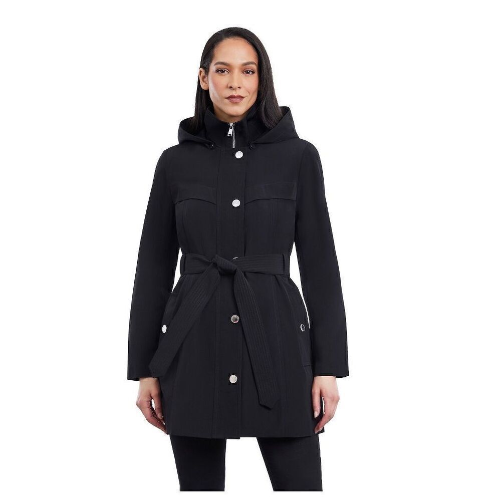 London Fog Hooded Raincoat